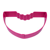 pink coated steel cookie cutter, dishwasher safe