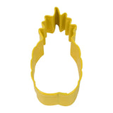 Yellow Pineapple Cookie Cutter, 3" Color Coated Cookie Cutter